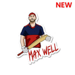 Max well Sticker waterproof vinyl decal for laptop, bike, car & bottle