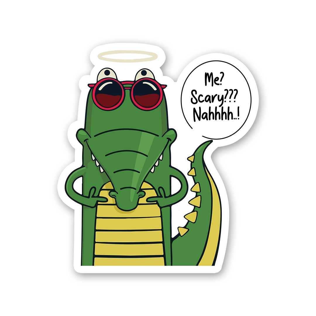 Me Scary Sticker - Stickers | STICK IT UP