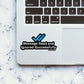 Message Read And Ignored Sticker waterproof vinyl decal for laptop, bike, car & bottle