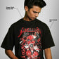 METALLICA OVERSIZED T - SHIRT waterproof vinyl decal for laptop, bike, car & bottle