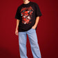 METALLICA OVERSIZED T - SHIRT waterproof vinyl decal for laptop, bike, car & bottle