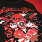 METALLICA OVERSIZED T - SHIRT waterproof vinyl decal for laptop, bike, car & bottle
