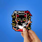 Metallicat Sticker waterproof vinyl decal for laptop, bike, car & bottle