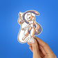 Mewtwo Sticker waterproof vinyl decal for laptop, bike, car & bottle