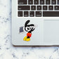 Mickey Sticker waterproof vinyl decal for laptop, bike, car & bottle