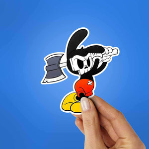 Mickey Sticker waterproof vinyl decal for laptop, bike, car & bottle