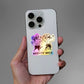 Mighty Mice Holographic Sticker waterproof vinyl decal for laptop, bike, car & bottle