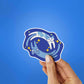 Milky Way Meow Sticker waterproof vinyl decal for laptop, bike, car & bottle