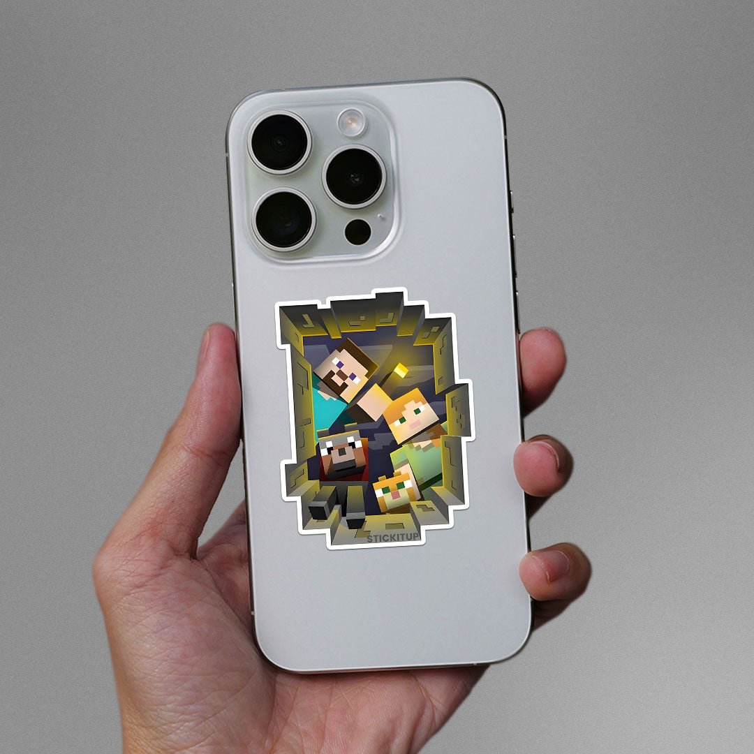 Mincraft Sticker - STICK IT UP