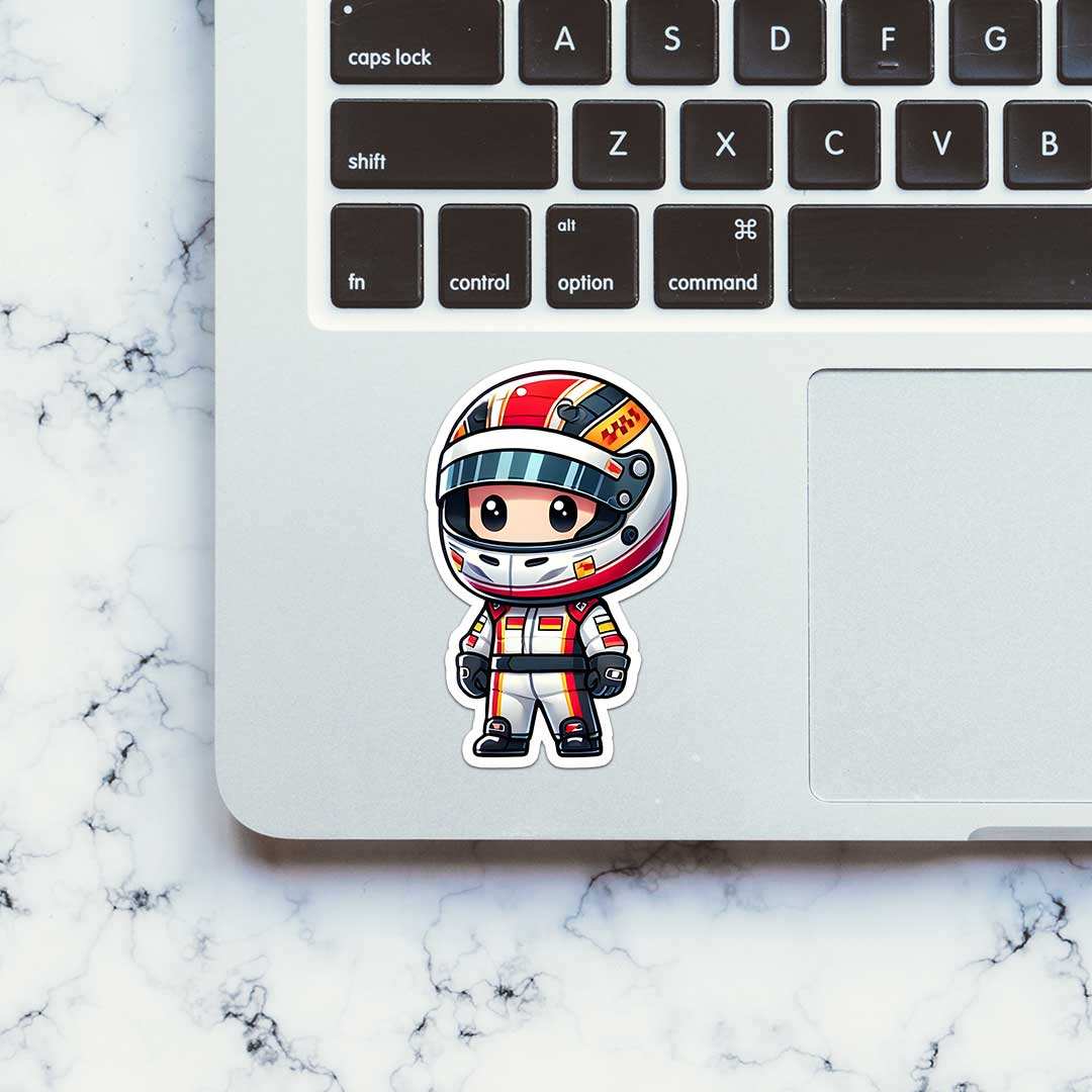 Mini Michael Sticker Sticker waterproof vinyl decal for laptop, bike, car & bottle