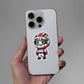 Mini Michael Sticker Sticker waterproof vinyl decal for laptop, bike, car & bottle