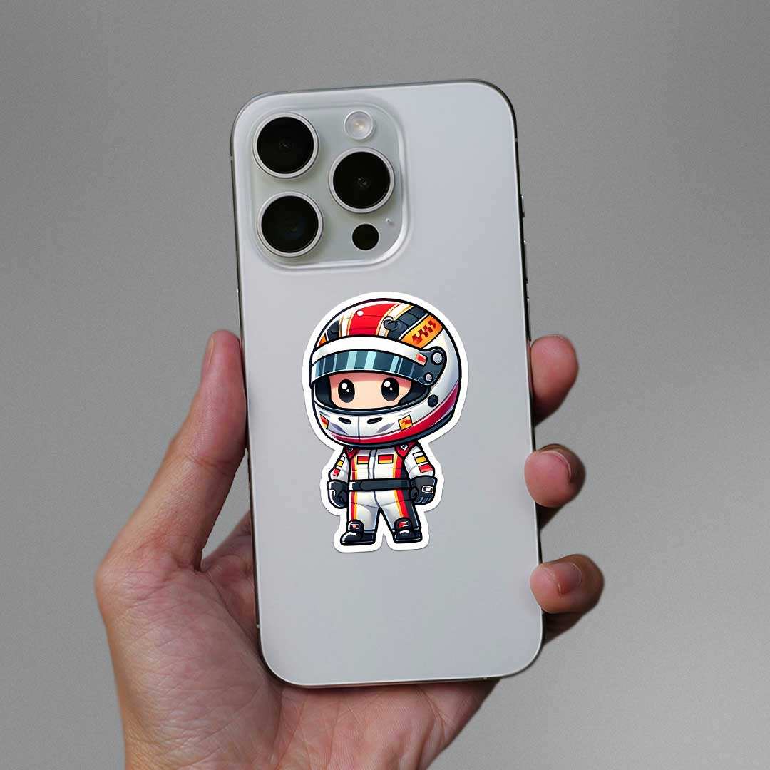 Mini Michael Sticker Sticker waterproof vinyl decal for laptop, bike, car & bottle