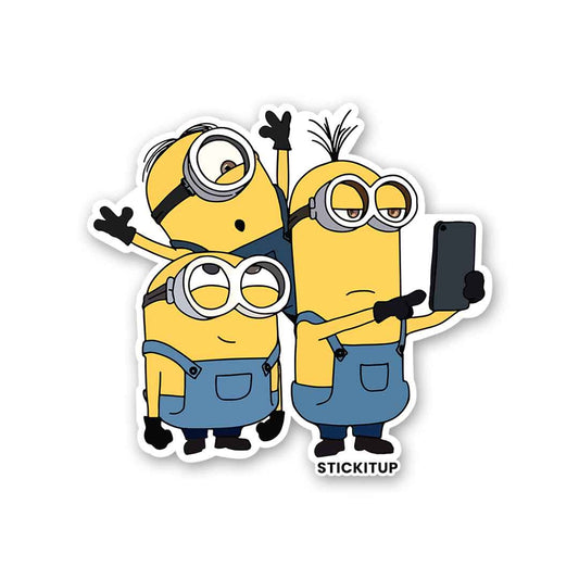 Minions Sticker - STICK IT UP