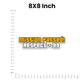 Mission Passed Bumper Sticker waterproof vinyl decal for laptop, bike, car & bottle