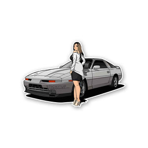 MK3 And Waifu Sticker waterproof vinyl decal for laptop, bike, car & bottle