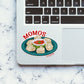 MOMOS Sticker waterproof vinyl decal for laptop, bike, car & bottle