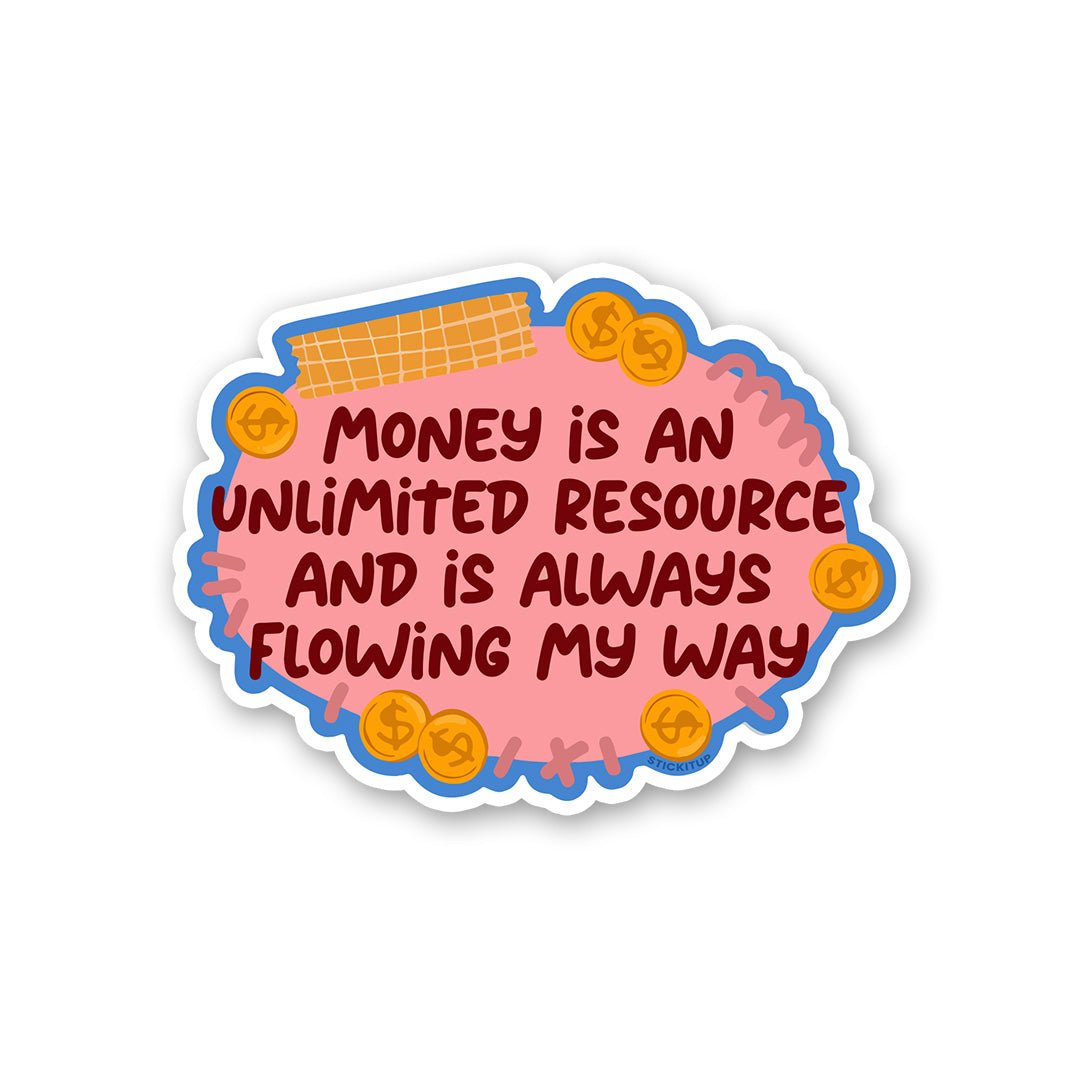 Money Is An Sticker - Stickers | STICK IT UP