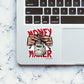 Money Maker Sticker waterproof vinyl decal for laptop, bike, car & bottle