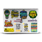 Motivational Sticker Packs [50 sticker] waterproof vinyl decal for laptop, bike, car & bottle