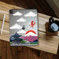 Mount Fuji Infinity Sticker waterproof vinyl decal for laptop, bike, car & bottle