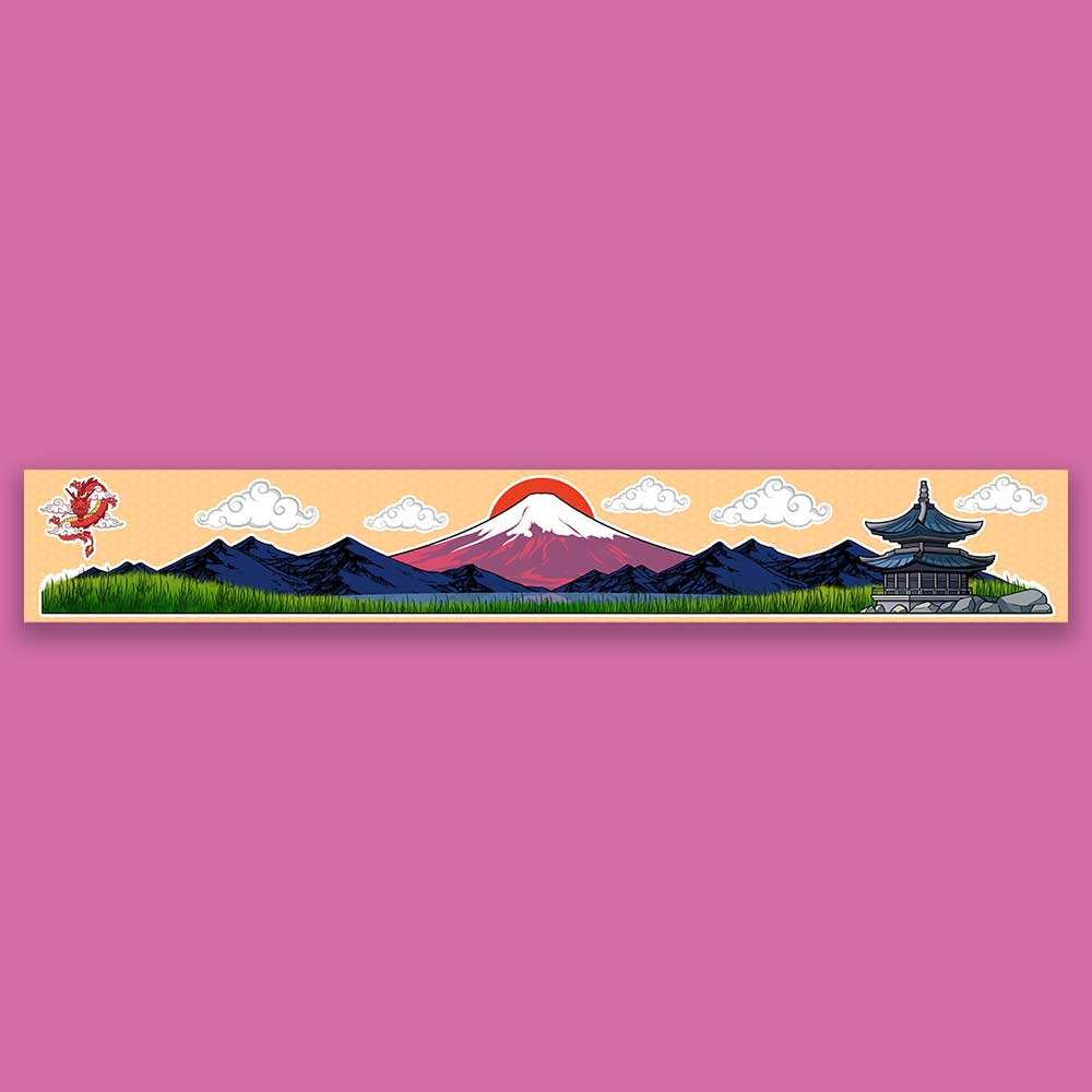 Mount Fuji Infinity Sticker - STICK IT UP
