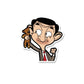 Mr. Bean Sticker waterproof vinyl decal for laptop, bike, car & bottle