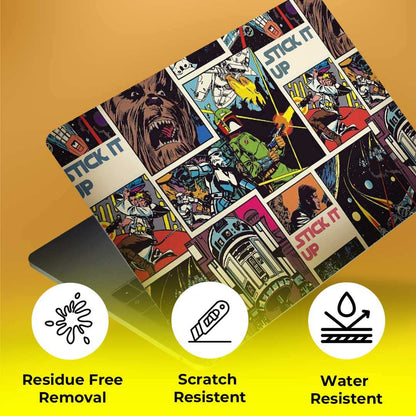 Multiple Cute Monsters Laptop Skin - STICK IT UP