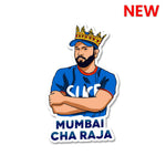 Mumbai Cha Raja Sticker waterproof vinyl decal for laptop, bike, car & bottle