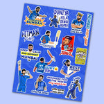 Mumbai Mini Sticker Sheet waterproof vinyl decal for laptop, bike, car & bottle
