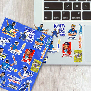 Mumbai Mini Sticker Sheet waterproof vinyl decal for laptop, bike, car & bottle