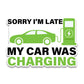 My Car Was Bumper Sticker waterproof vinyl decal for laptop, bike, car & bottle