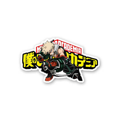 My Hero Academia Sticker waterproof vinyl decal for laptop, bike, car & bottle