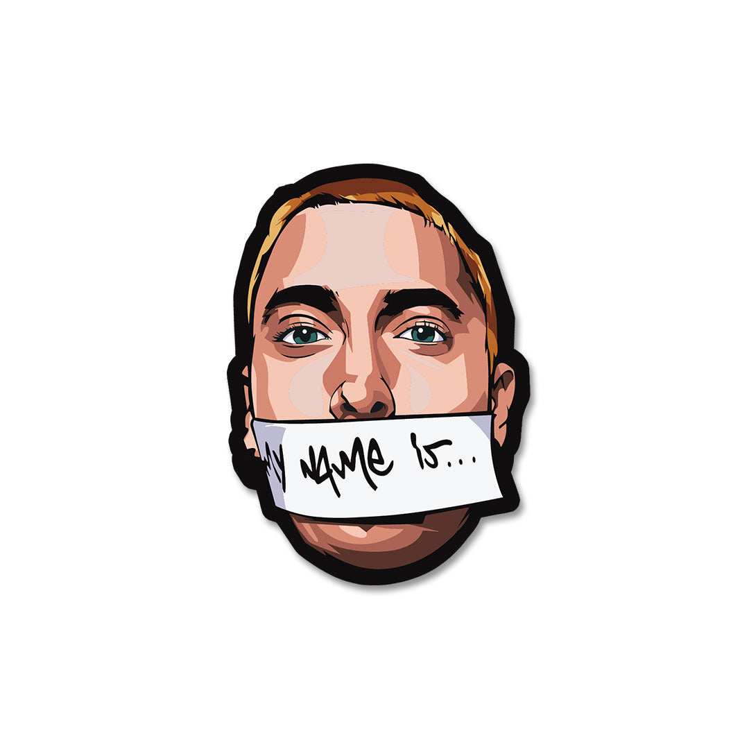 My Name Is Sticker - Stickers | STICK IT UP