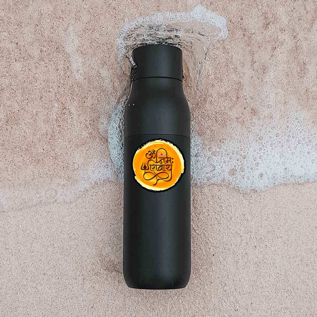 Namah Shivaya Sticker waterproof vinyl decal for laptop, bike, car & bottle
