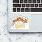 Nap Queen Sticker waterproof vinyl decal for laptop, bike, car & bottle
