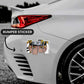 Naruto Bumper Sticker waterproof vinyl decal for laptop, bike, car & bottle