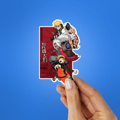 Naruto Family Sticker - STICK IT UP
