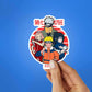 Naruto Squad Sticker waterproof vinyl decal for laptop, bike, car & bottle