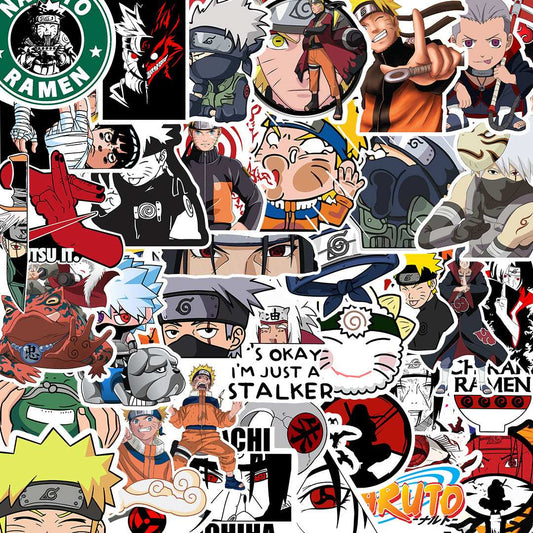 Naruto Sticker Packs [50 sticker] - STICK IT UP
