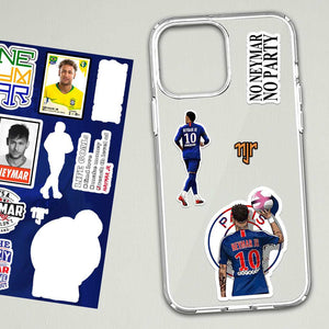 Naymar mini sticker sheet waterproof vinyl decal for laptop, bike, car & bottle