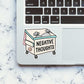 Negative Thoughts Sticker waterproof vinyl decal for laptop, bike, car & bottle