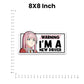New Driver Bumper Sticker waterproof vinyl decal for laptop, bike, car & bottle