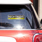 Nightkids Bumper Sticker waterproof vinyl decal for laptop, bike, car & bottle