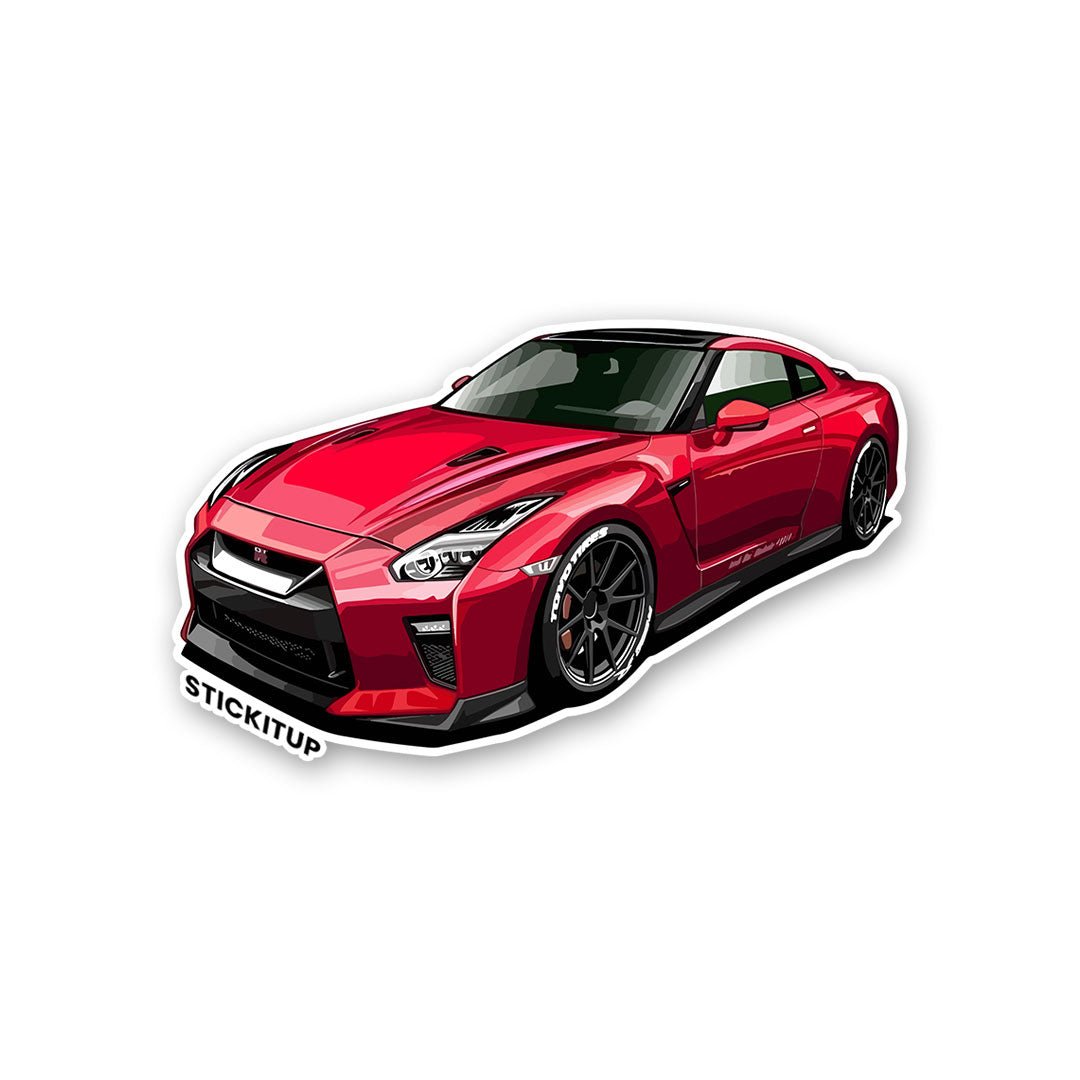 Nissan GTR Sticker - Stickers | STICK IT UP