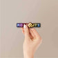 No Limits Holographic Sticker waterproof vinyl decal for laptop, bike, car & bottle
