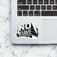 No one Cares Sticker waterproof vinyl decal for laptop, bike, car & bottle