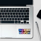 No Risk No Fun Holographic Stickers - Holographic stickers | STICK IT UP