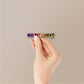 No Rizz Detected Holographic Stickers