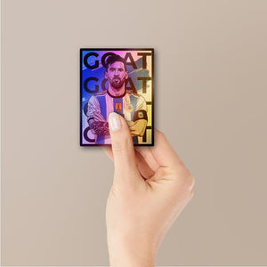 No.10 GOAT Holographic Stickers - Holographic stickers | STICK IT UP