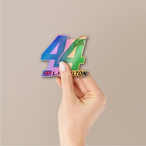 No.44 Champion Holographic Stickers - Holographic stickers | STICK IT UP